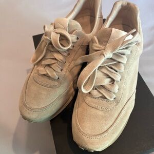 Rag & Bone Dylan runner grey suede size 6.5 worn twice